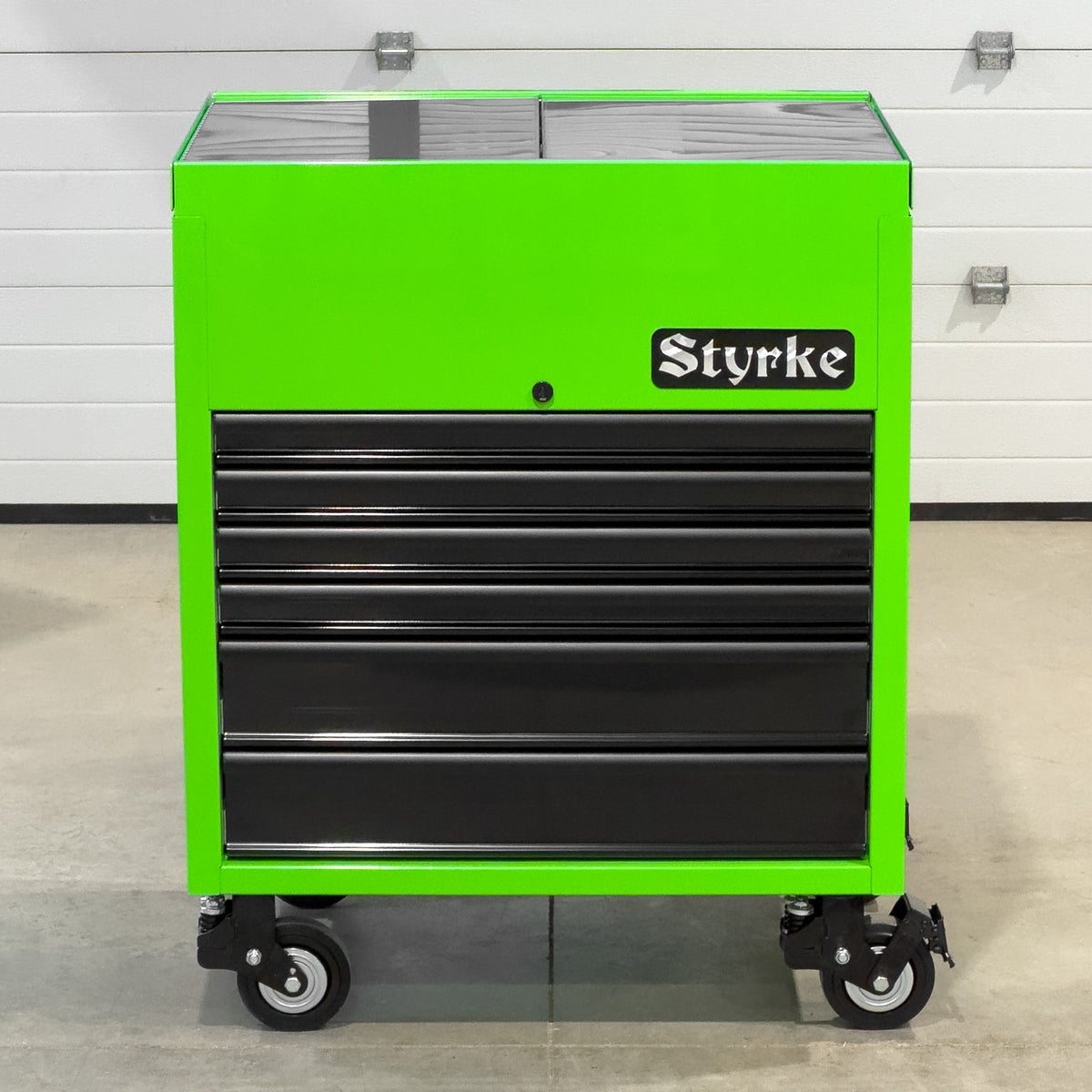 Styrke 36" Tool Chest with Sliding Top - Lime Green/Black/Black