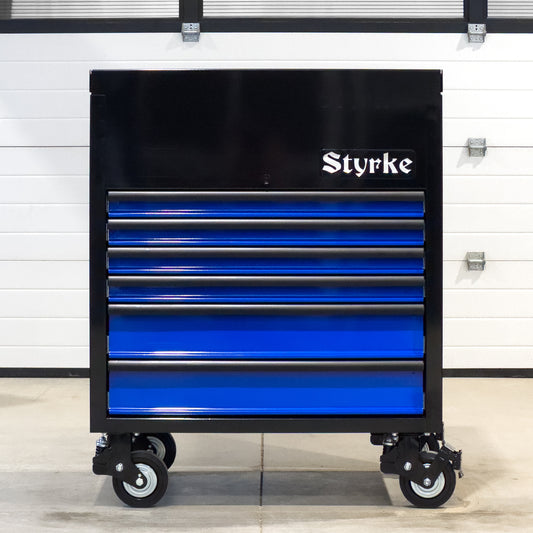 Styrke 36" Tool Chest with Sliding Top - Black/Blue/Black