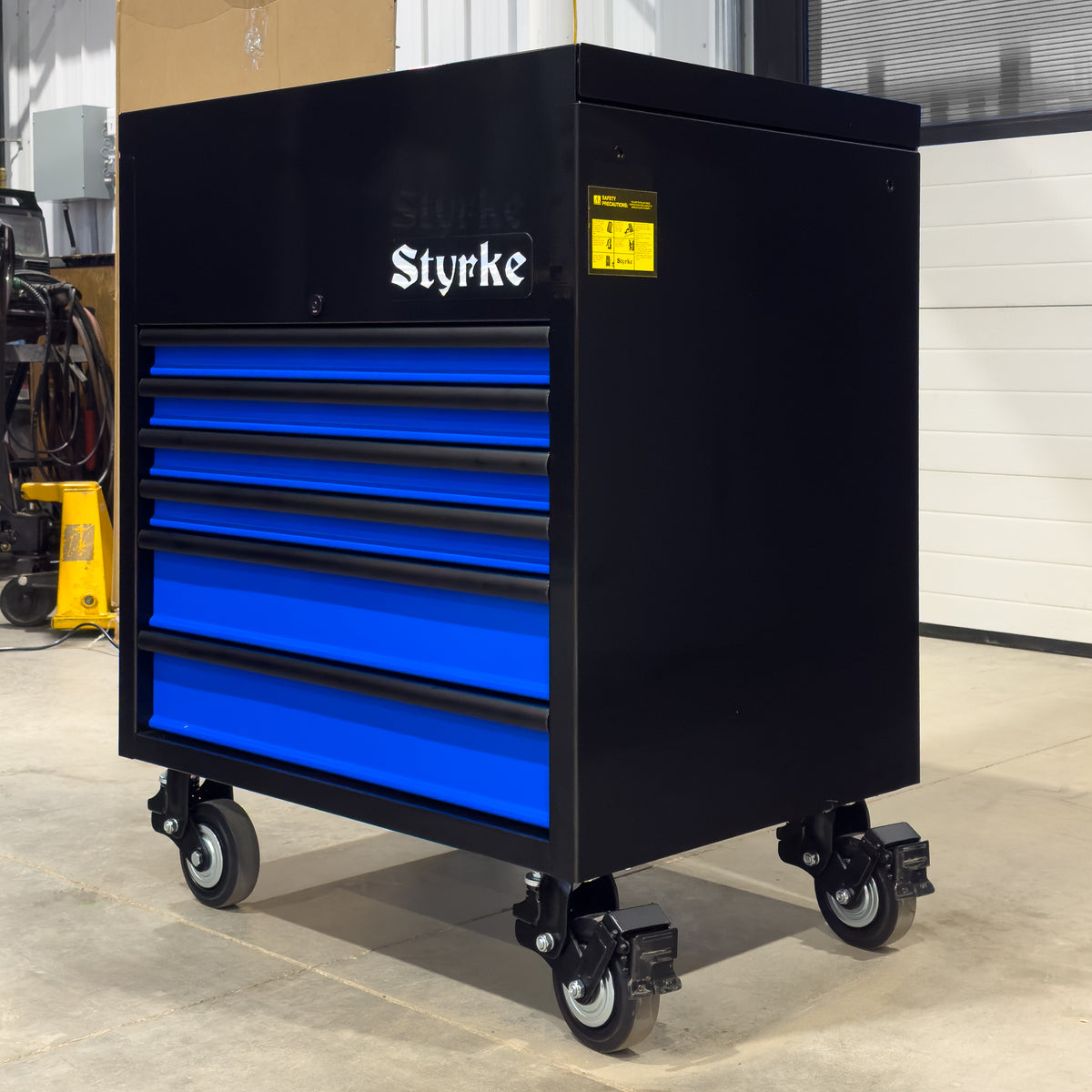 Styrke 36" Tool Chest with Sliding Top - Black/Blue/Black