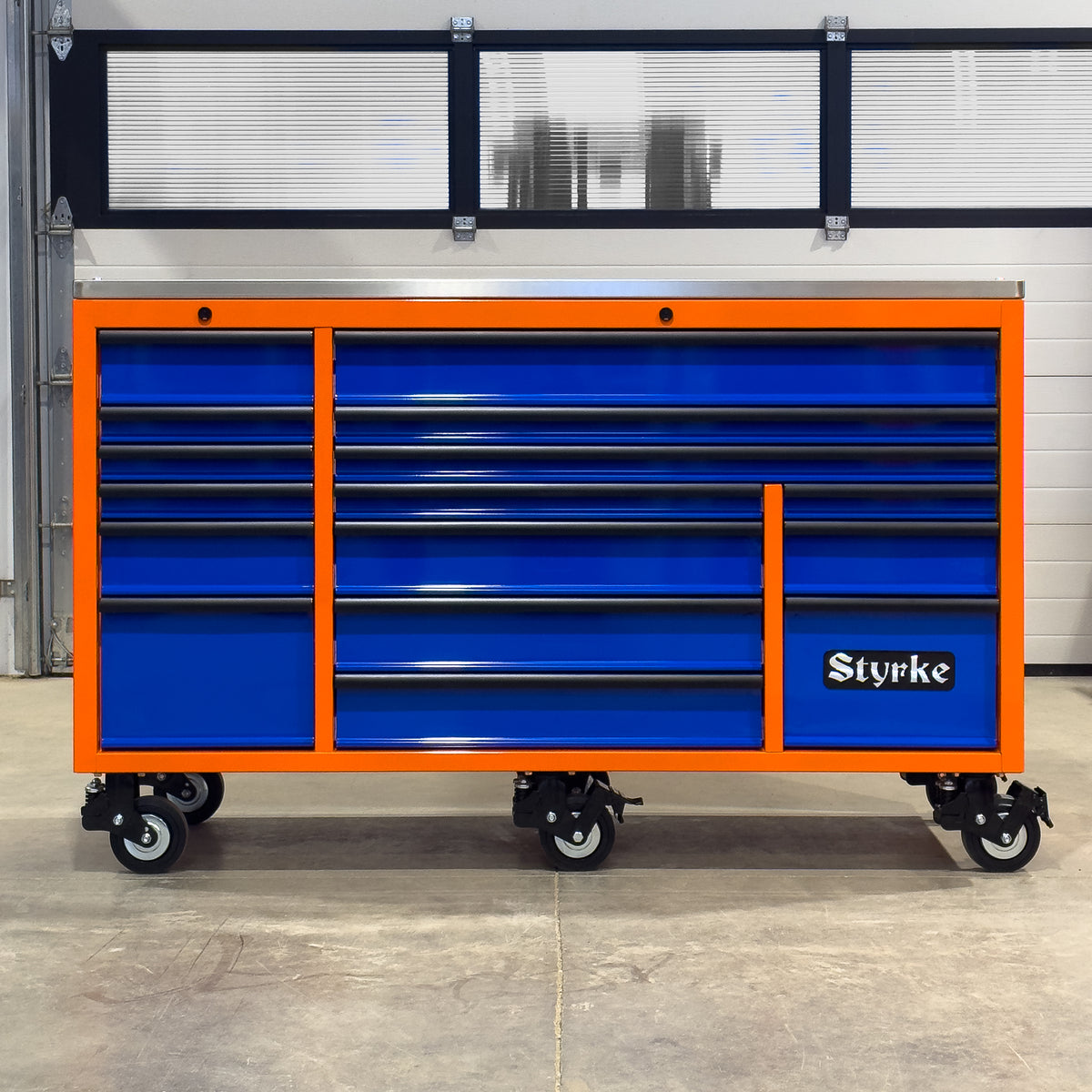 Styrke 72" Tool Chest - Orange/Blue/Black