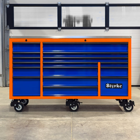 Styrke 72" Tool Chest - Orange/Blue/Black