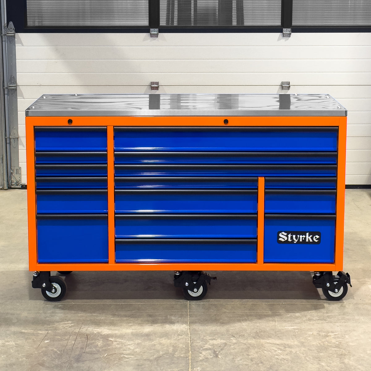 Styrke 72" Tool Chest - Orange/Blue/Black