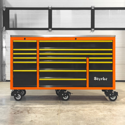 Styrke 72" Tool Chest - Orange/Black/Yellow