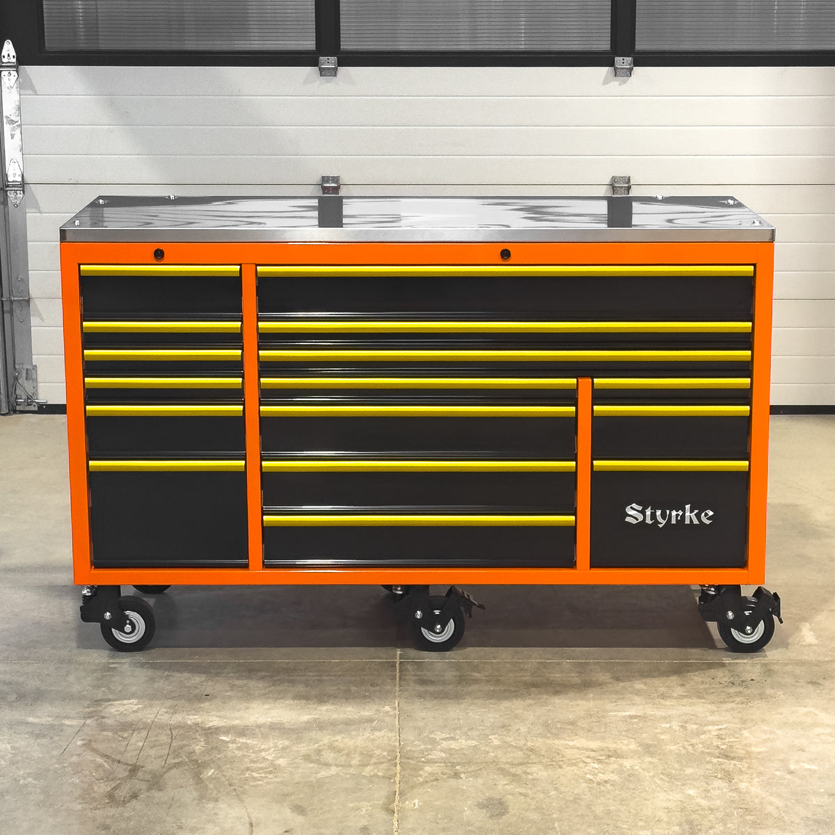 Styrke 72" Tool Chest - Orange/Black/Yellow