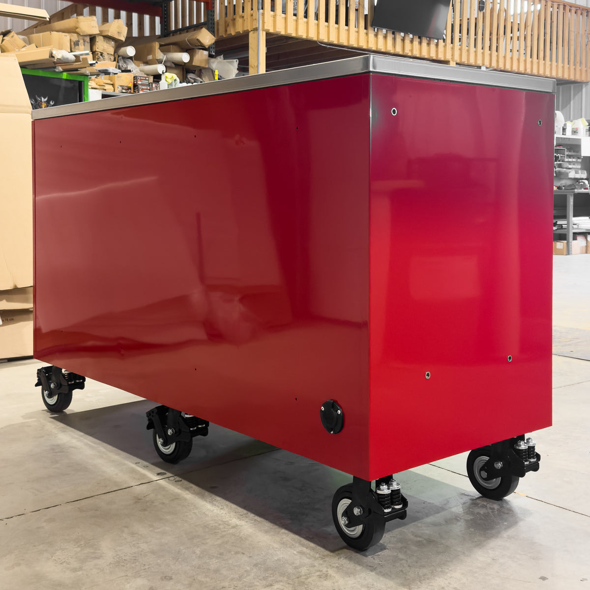 *SCRATCH AND DENT* Styrke 72" Tool Chest - Red/Red/Green