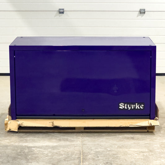 *SCRATCH AND DENT* Styrke 54" Hutch - Purple/Purple/Black
