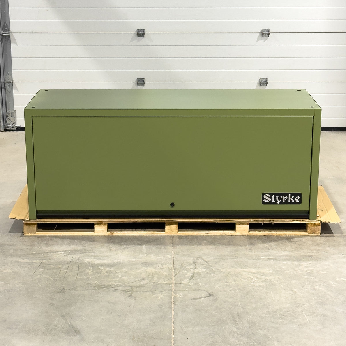 Styrke 72" Hutch *SCRATCH & DENT* - Olive Green/Olive Green/Black