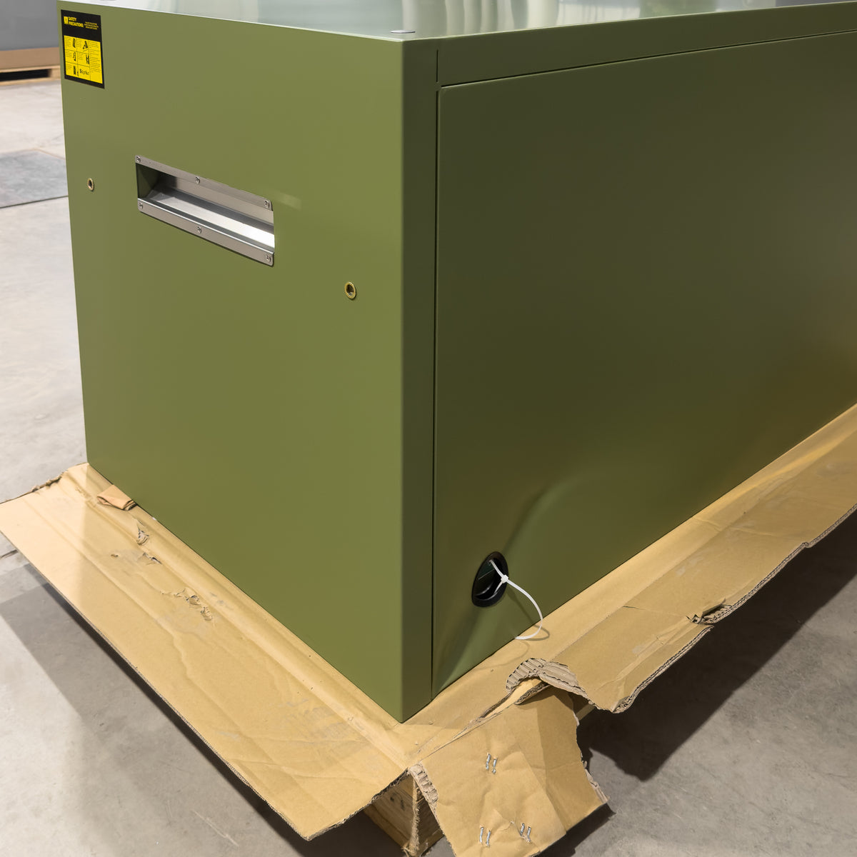 Styrke 72" Hutch *SCRATCH & DENT* - Olive Green/Olive Green/Black