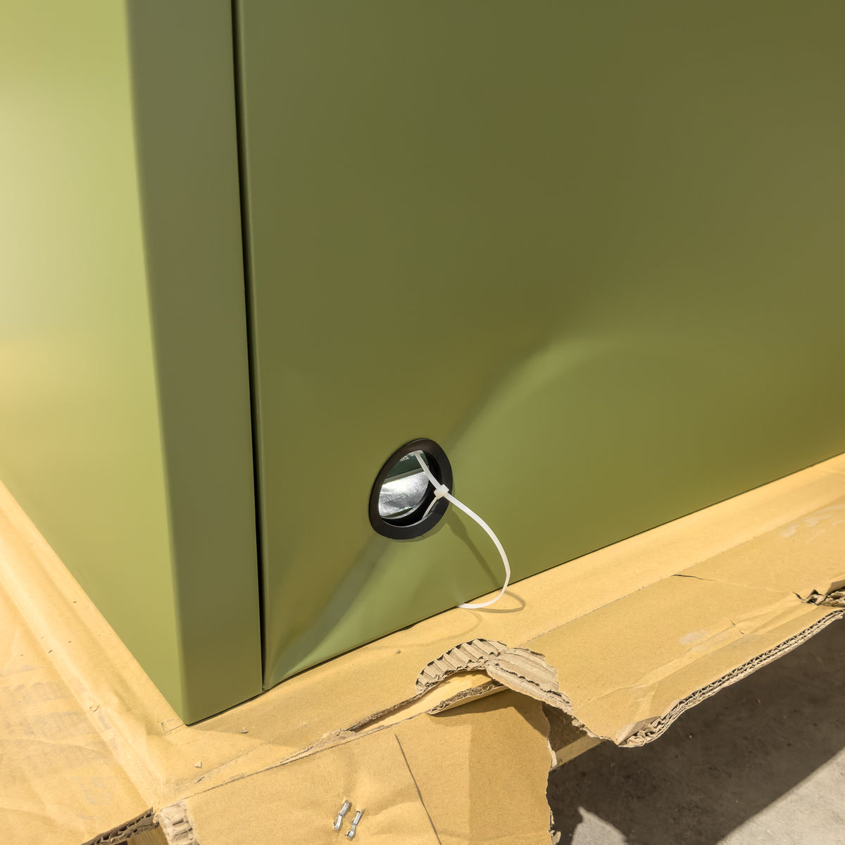Styrke 72" Hutch *SCRATCH & DENT* - Olive Green/Olive Green/Black