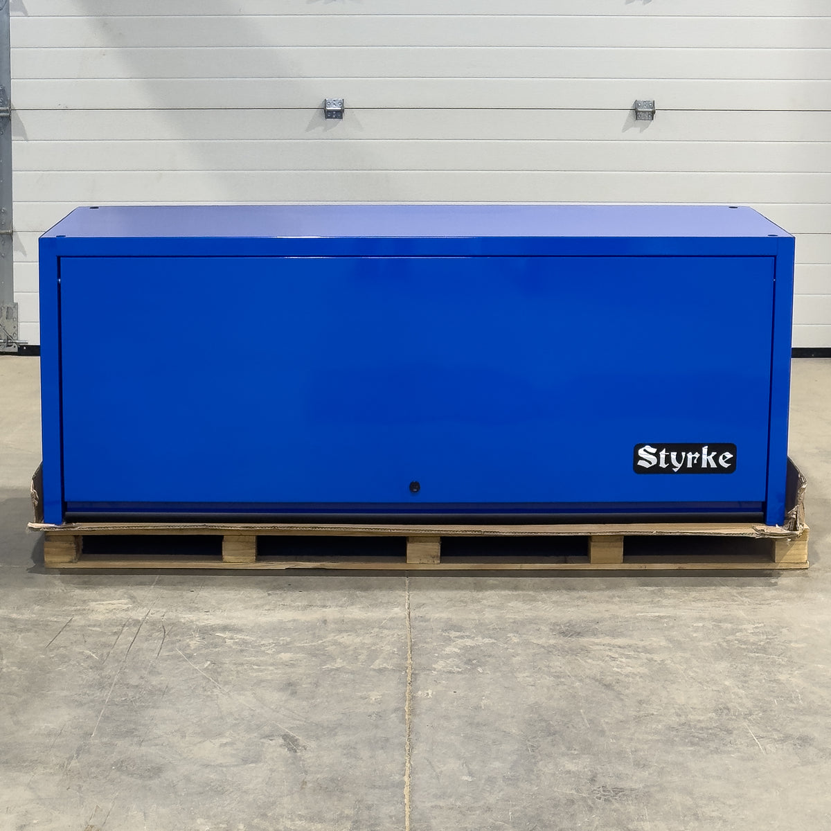 *SCRATCH AND DENT* Styrke 72" Hutch - Blue/Blue/Black
