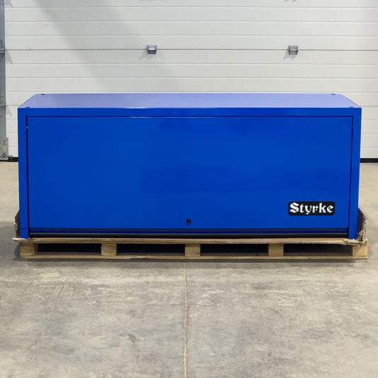*SCRATCH AND DENT* Styrke 72" Hutch - Blue/Blue/Black