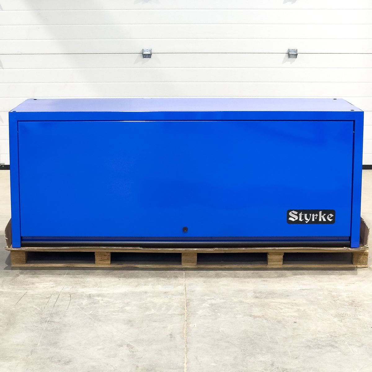 *SCRATCH AND DENT* Styrke 72" Hutch - Blue/Blue/Black