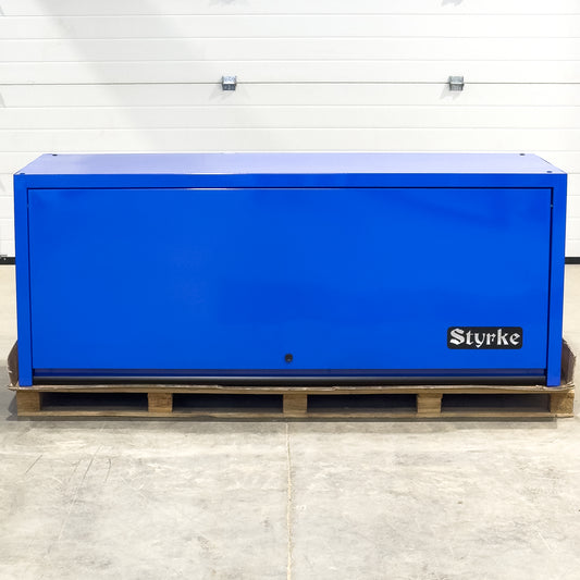 *SCRATCH AND DENT* Styrke 72" Hutch - Blue/Blue/Black