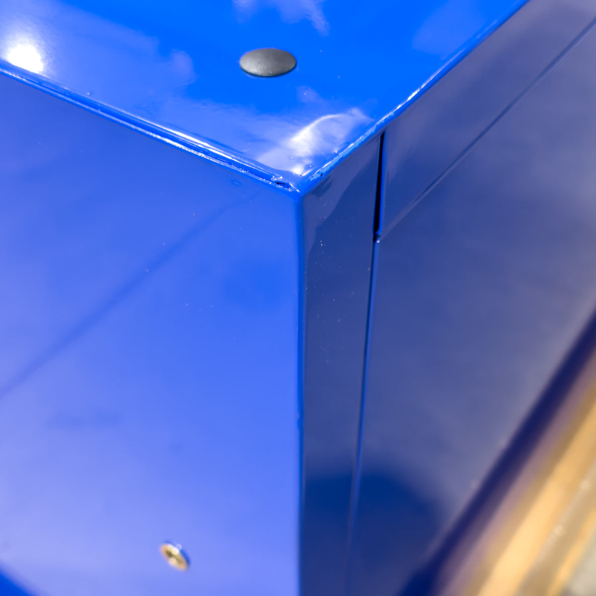 *SCRATCH AND DENT* Styrke 72" Hutch - Blue/Blue/Black
