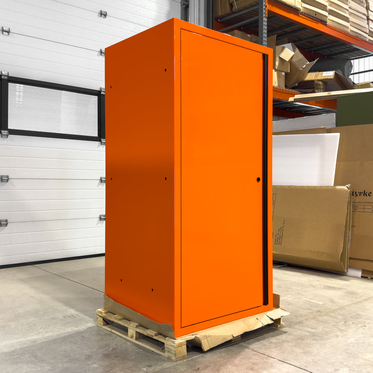 *SCRATCH AND DENT* 32" Locker - Orange/Orange/Black