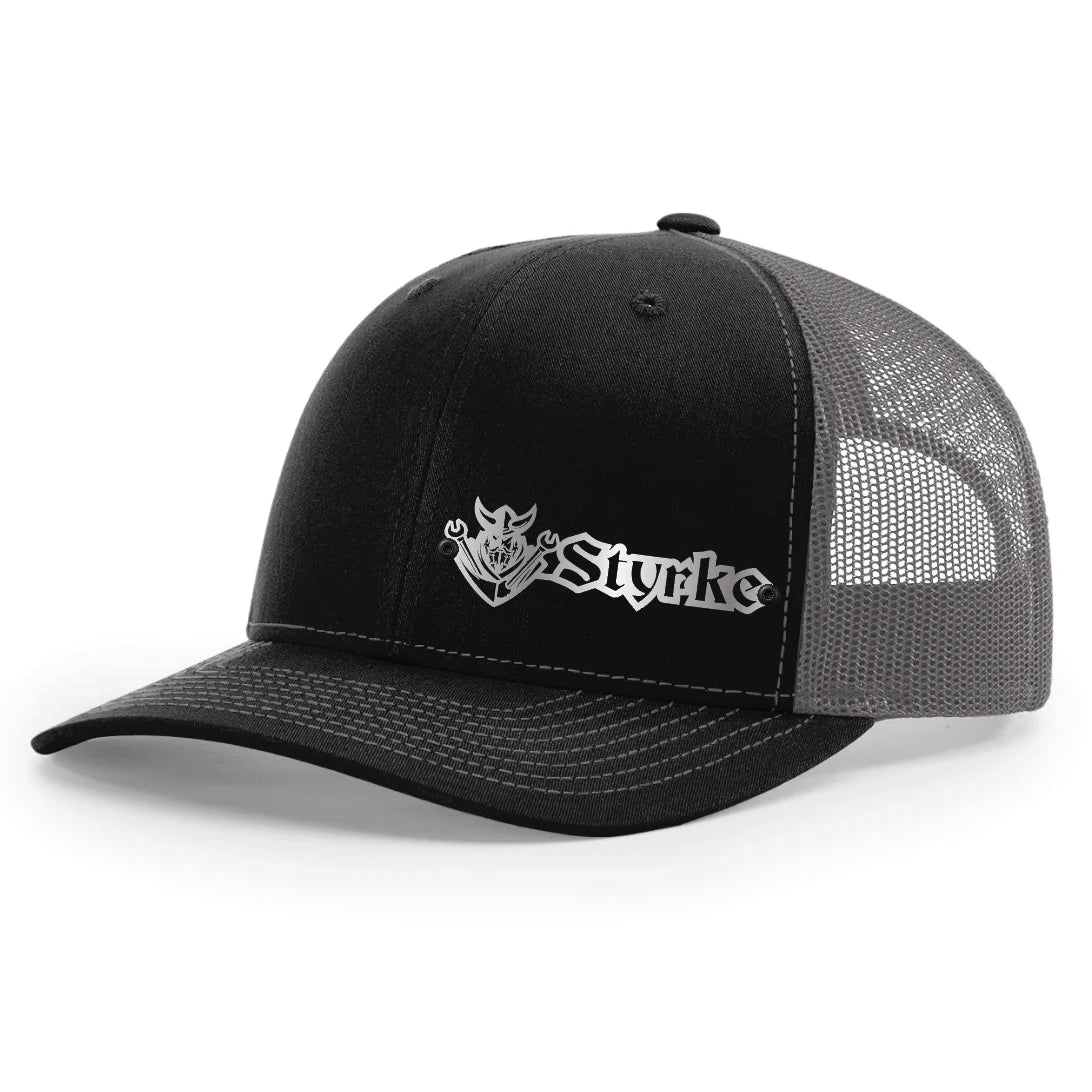 Styrke Premium Stainless Steel Logo Trucker Hat